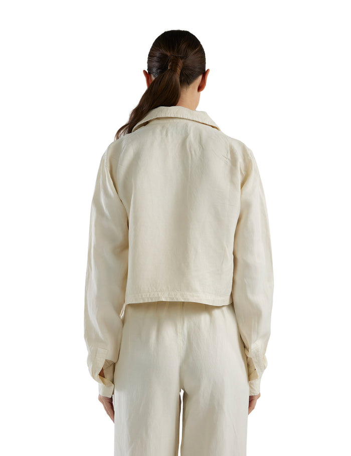 Les Tien Iris Button Up