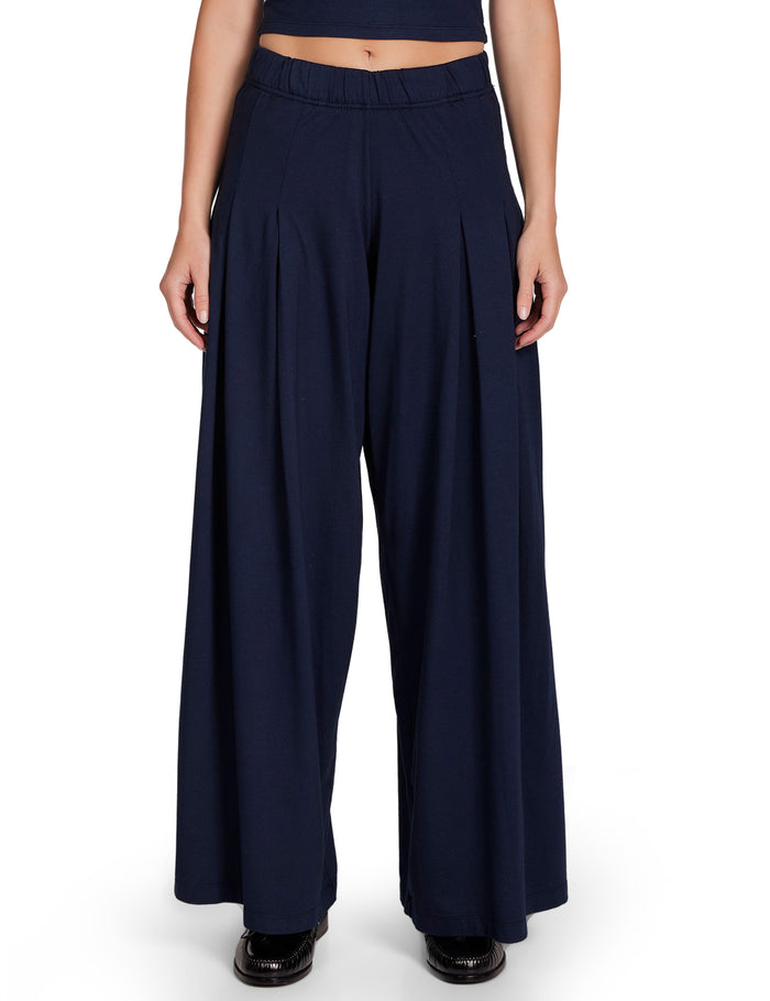 les tien Julia Pleated Palazzo Pant
