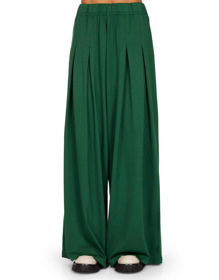les tien Julia Pleated Palazzo Pant