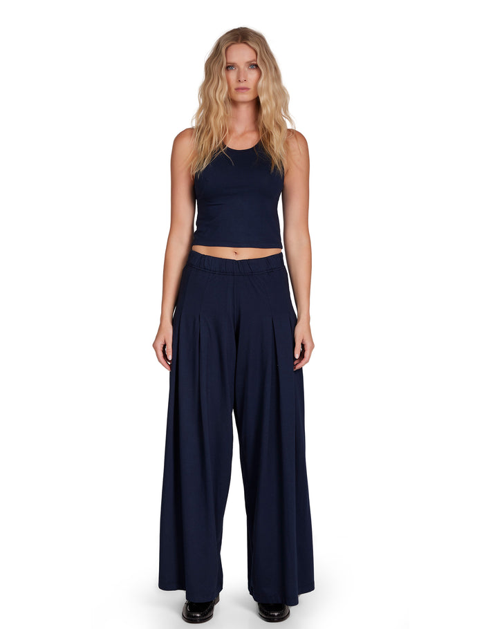 Les Tien Julia Pleated Palazzo Pant