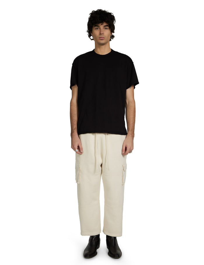 Les Tien Lightweight Binded Neck Inside Out Tee