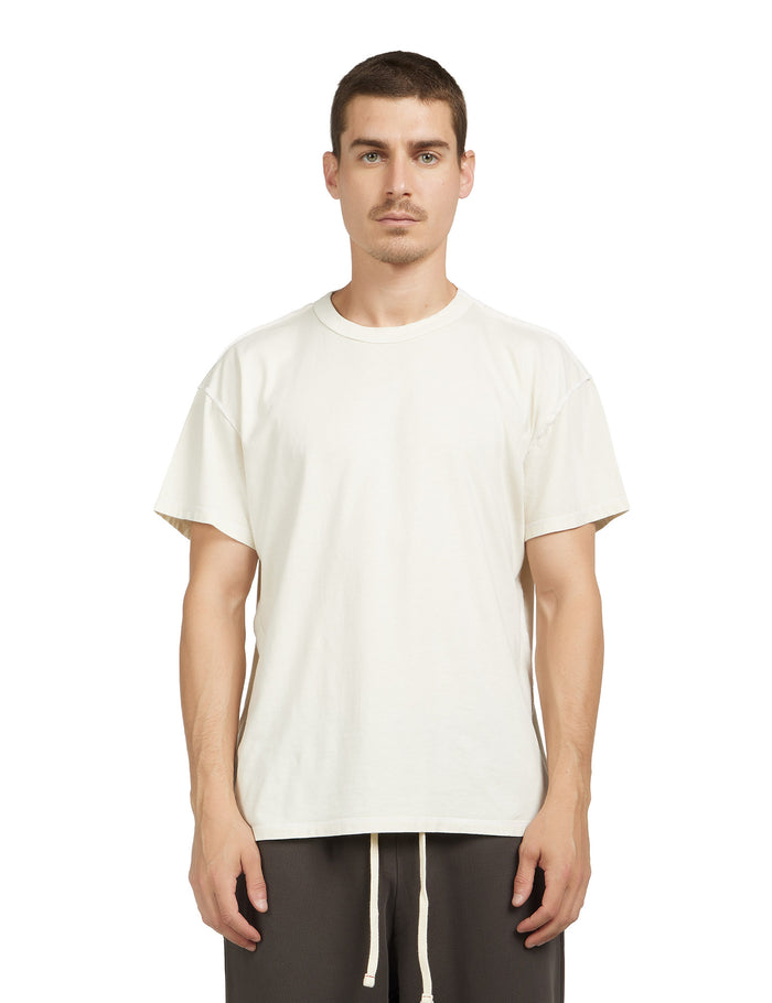 les tien Lightweight Binded Neck Inside Out Tee