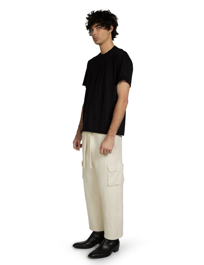 Les Tien Lightweight Binded Neck Inside Out Tee