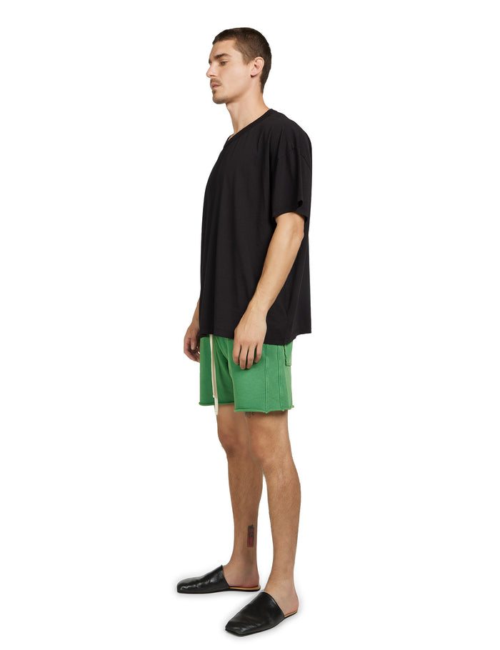 Les Tien Lightweight Binded Neck Oversized Tee