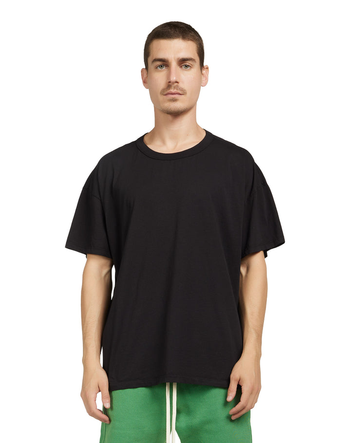 les tien Lightweight Binded Neck Oversized Tee