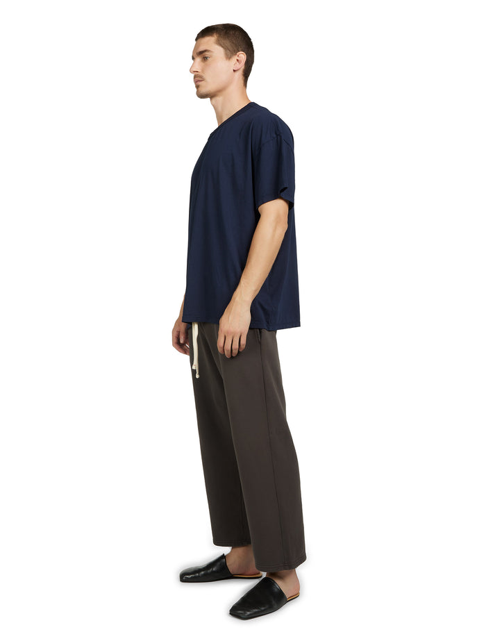 Les Tien Lightweight Binded Neck Oversized Tee