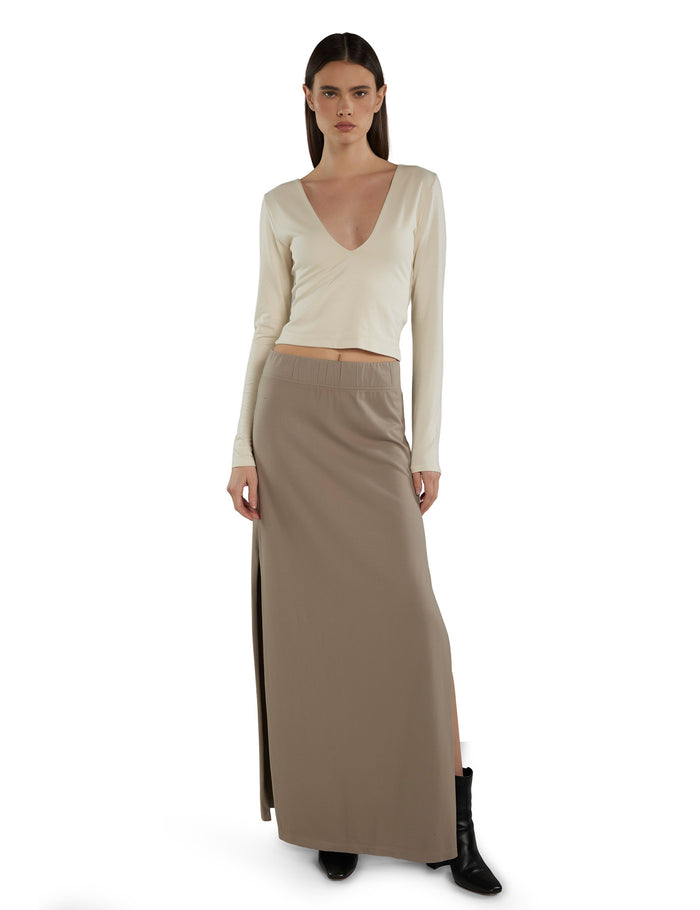 Les Tien Liz Double V Long Sleeve