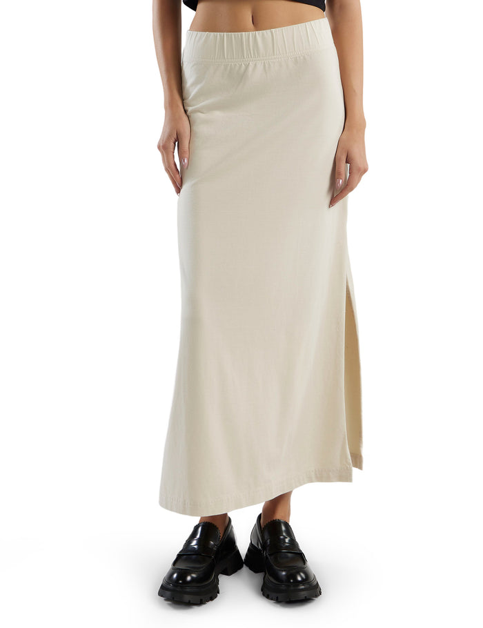 les tien Max Side Slit Skirt