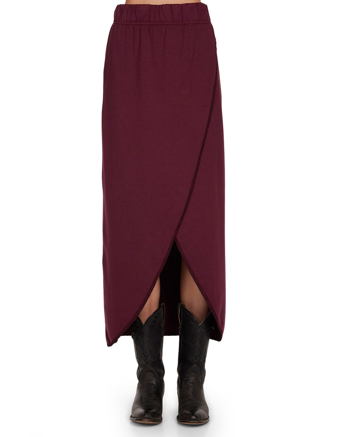 les tien Milly Scallop Wrap Skirt