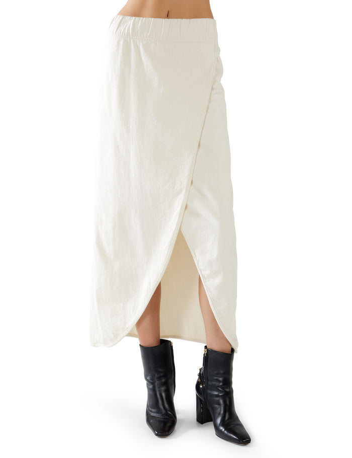 les tien Milly Scallop Wrap Skirt