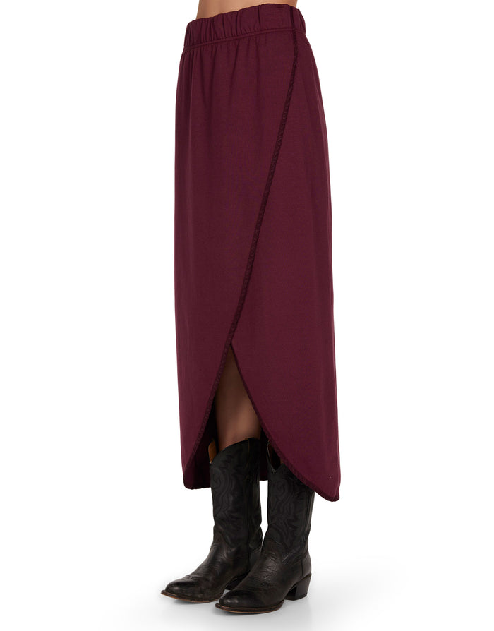 Les Tien Milly Scallop Wrap Skirt