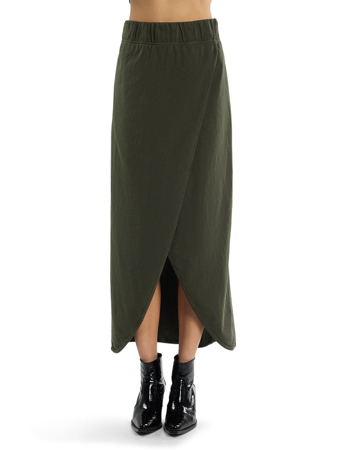 les tien Milly Scallop Wrap Skirt
