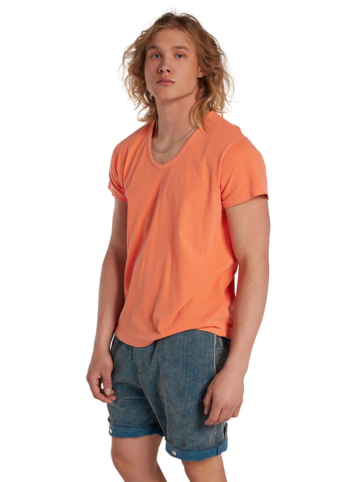 les tien Organic Scoop Neck Tee