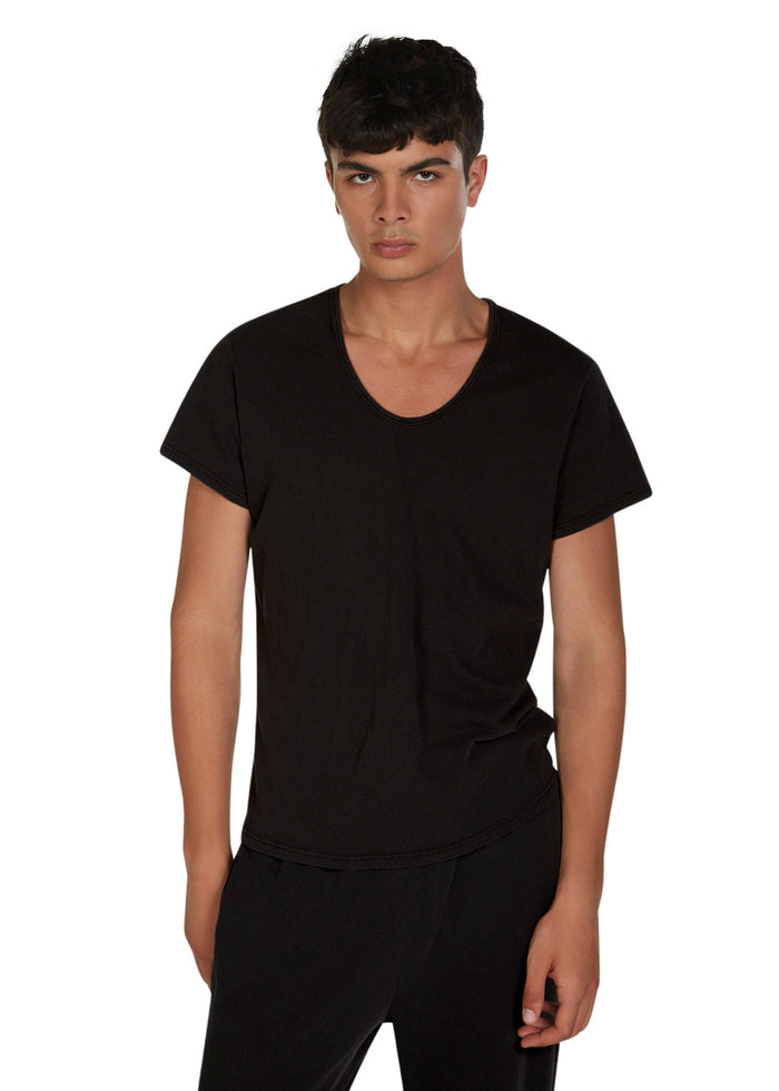 les tien Organic Scoop Neck Tee
