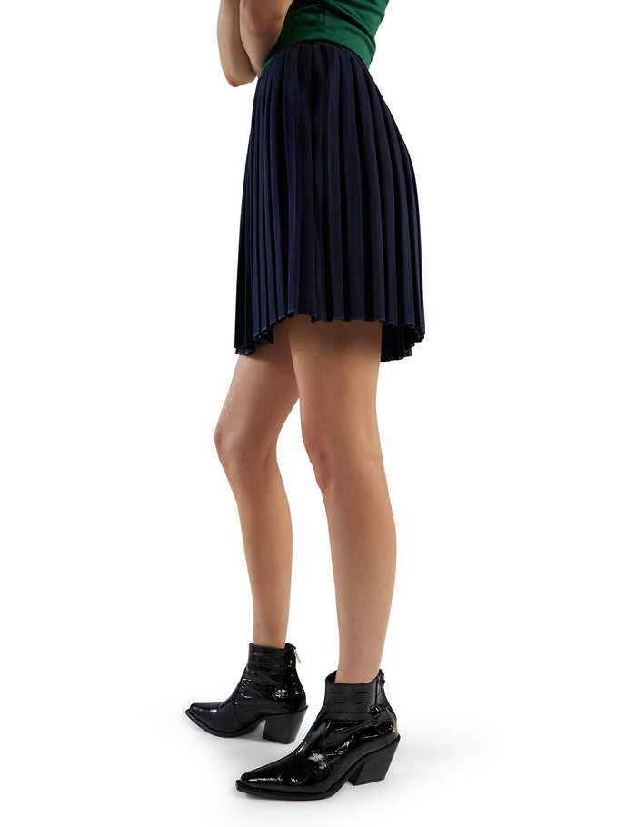 Les Tien Paulina Box Pleat Tennis Skirt