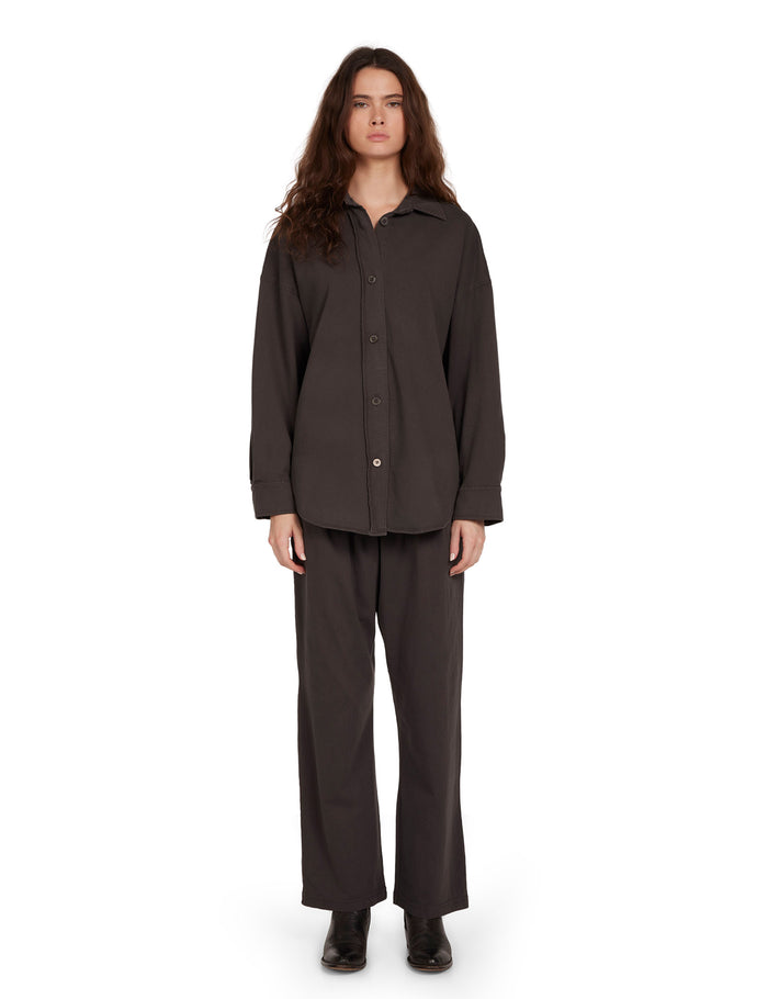 Les Tien Penny Pleat Front Pant