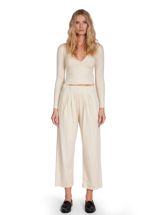 Les Tien Penny Pleat Front Pant