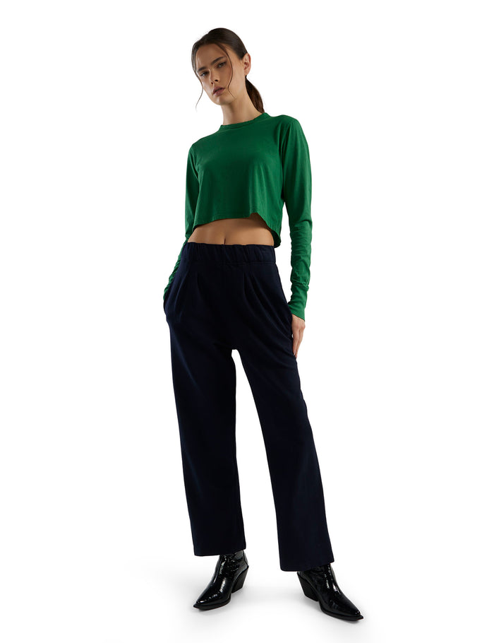 Les Tien Penny Pleat Front Pant