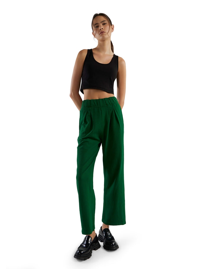 Les Tien Penny Pleat Front Pant