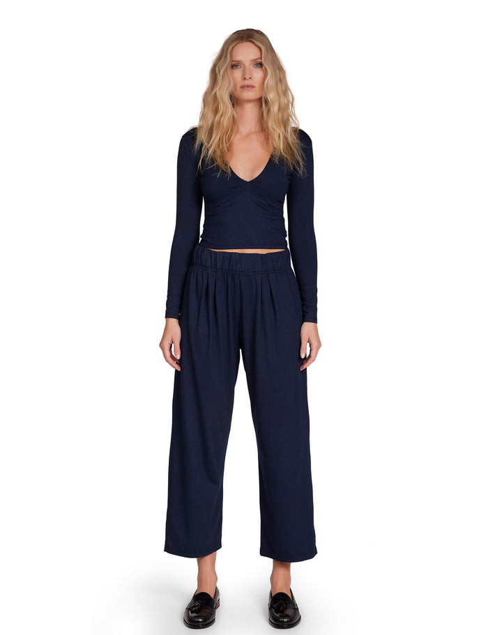 Les Tien Penny Pleat Front Pant