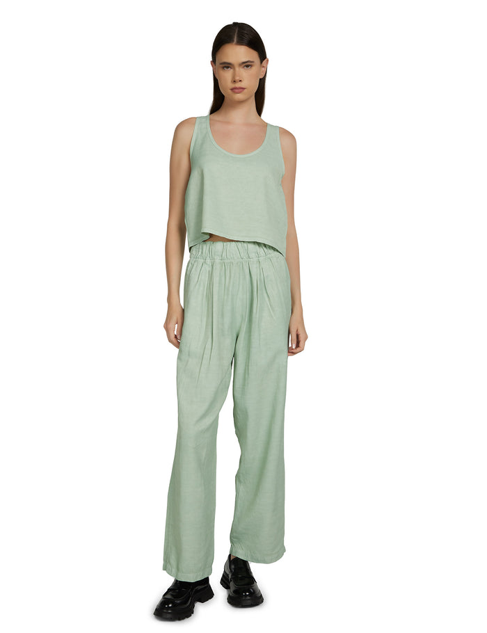 Les Tien Penny Pleat Front Pant