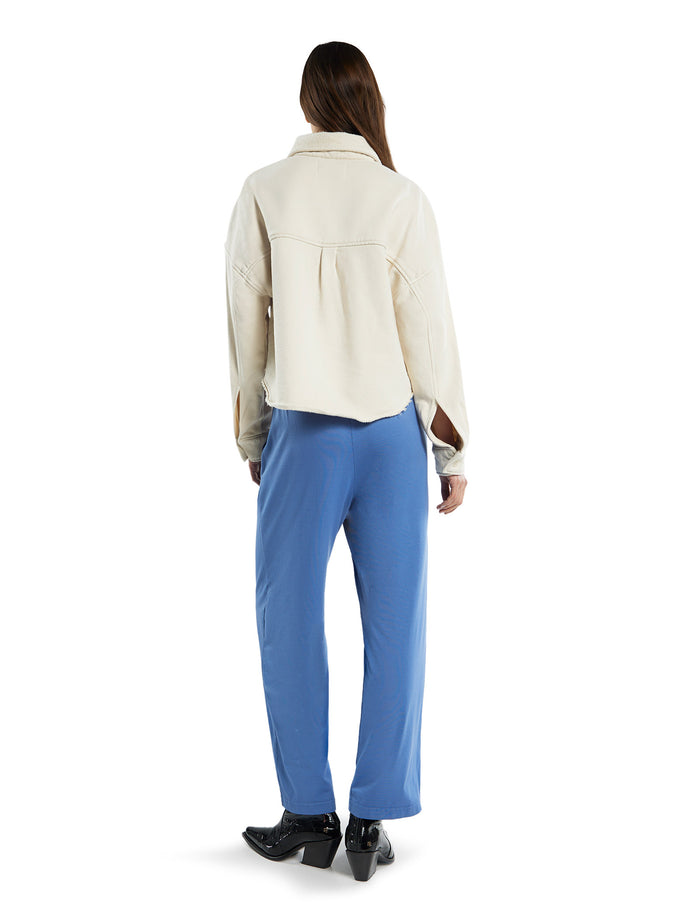 Les Tien Phoebe Oversized Crop Button Up