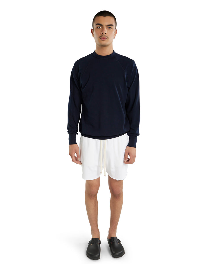 Les Tien Piqué Binded Neck Raglan