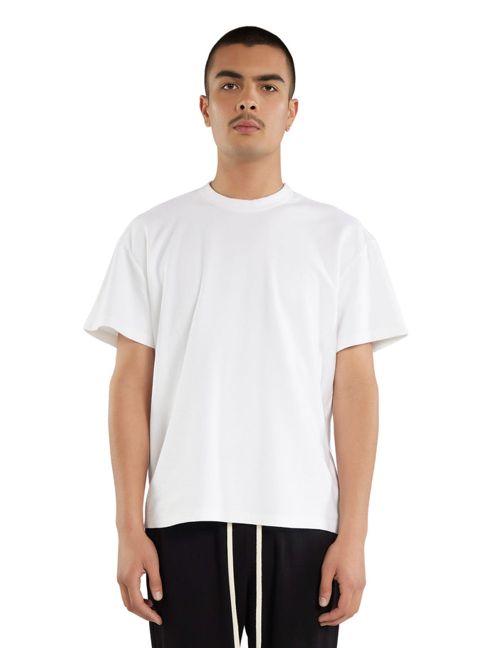 les tien Piqué Binded Neck Tee