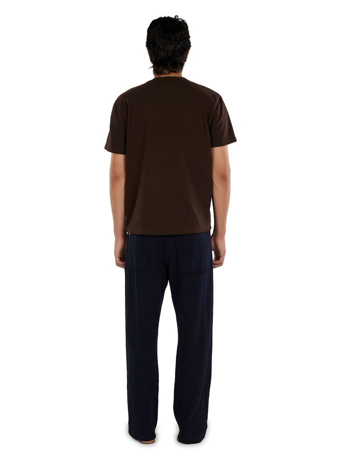 Les Tien Piqué Binded Neck Tee