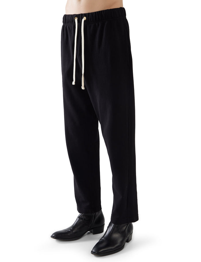 Les Tien Piqué Cropped Relaxed Pant