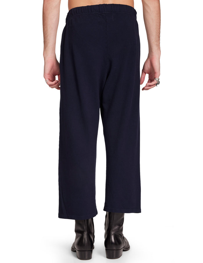 Les Tien Piqué Cropped Relaxed Pant