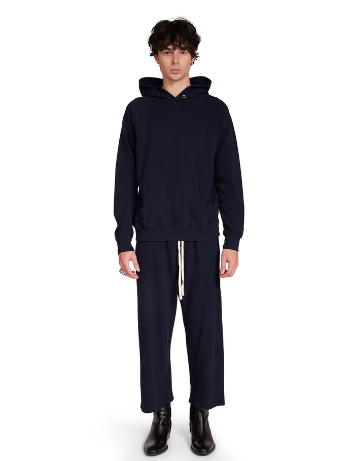 Les Tien Piqué Cropped Relaxed Pant