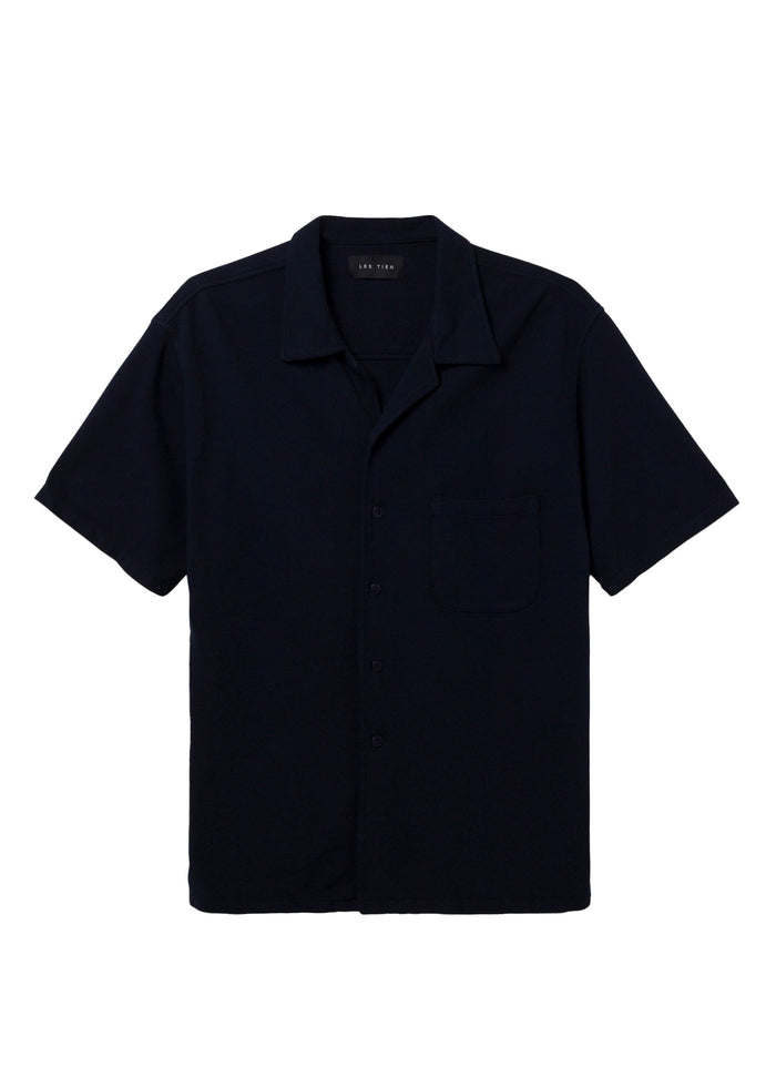 Les Tien Piqué Cuban Shirt
