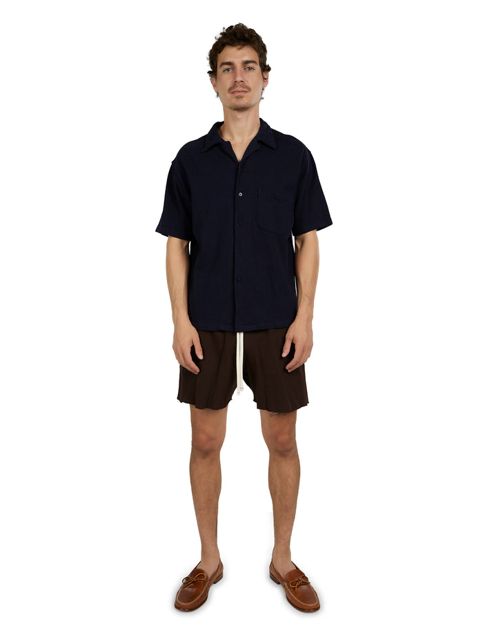 Les Tien Piqué Cuban Shirt