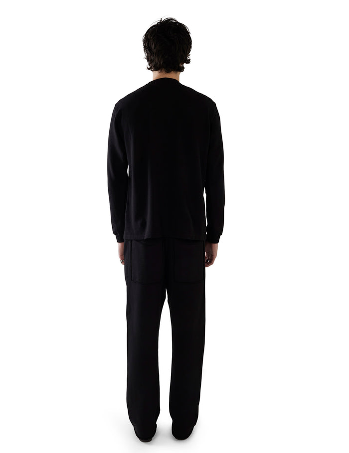 Les Tien Piqué Mock Neck Shirt