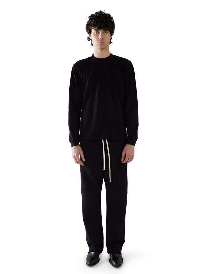 Les Tien Piqué Mock Neck Shirt