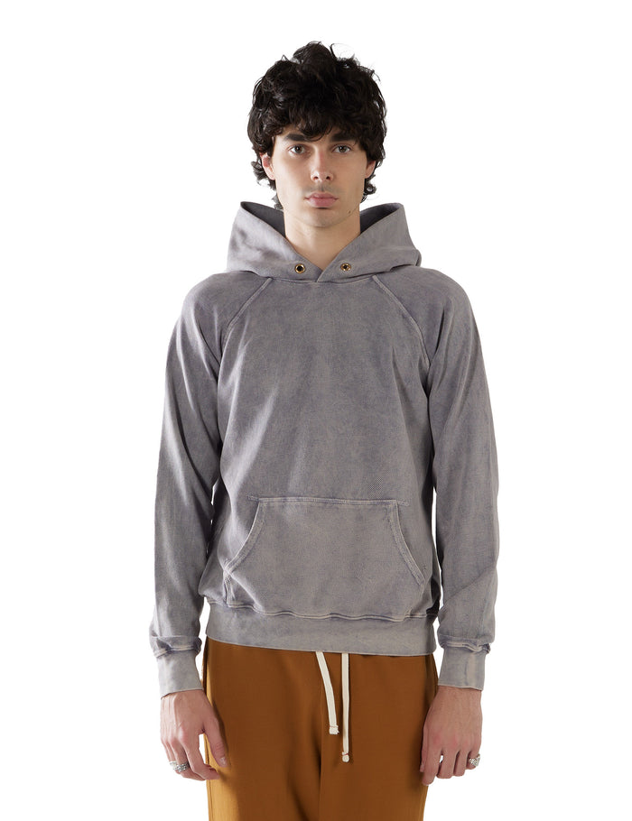 les tien Piqué Raglan Hoodie