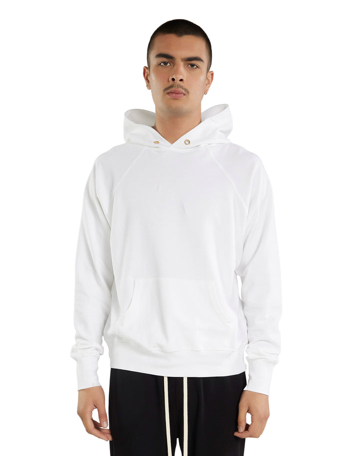 les tien Piqué Raglan Hoodie