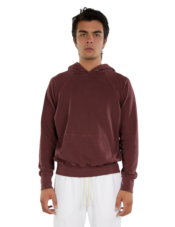 les tien Piqué Raglan Hoodie