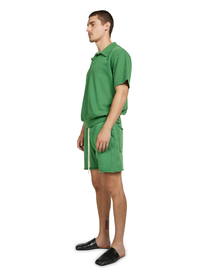 Les Tien Piqué S/S Banded Tennis Polo