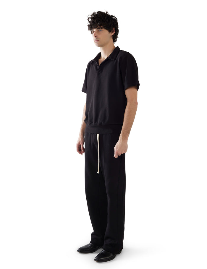 Les Tien Piqué S/S Banded Tennis Polo