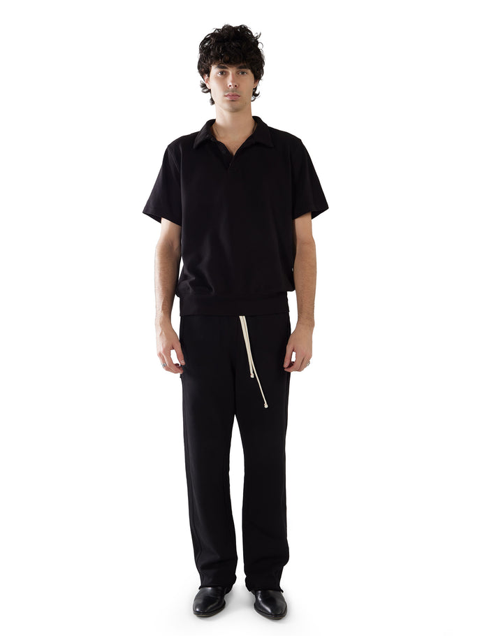 Les Tien Piqué S/S Banded Tennis Polo