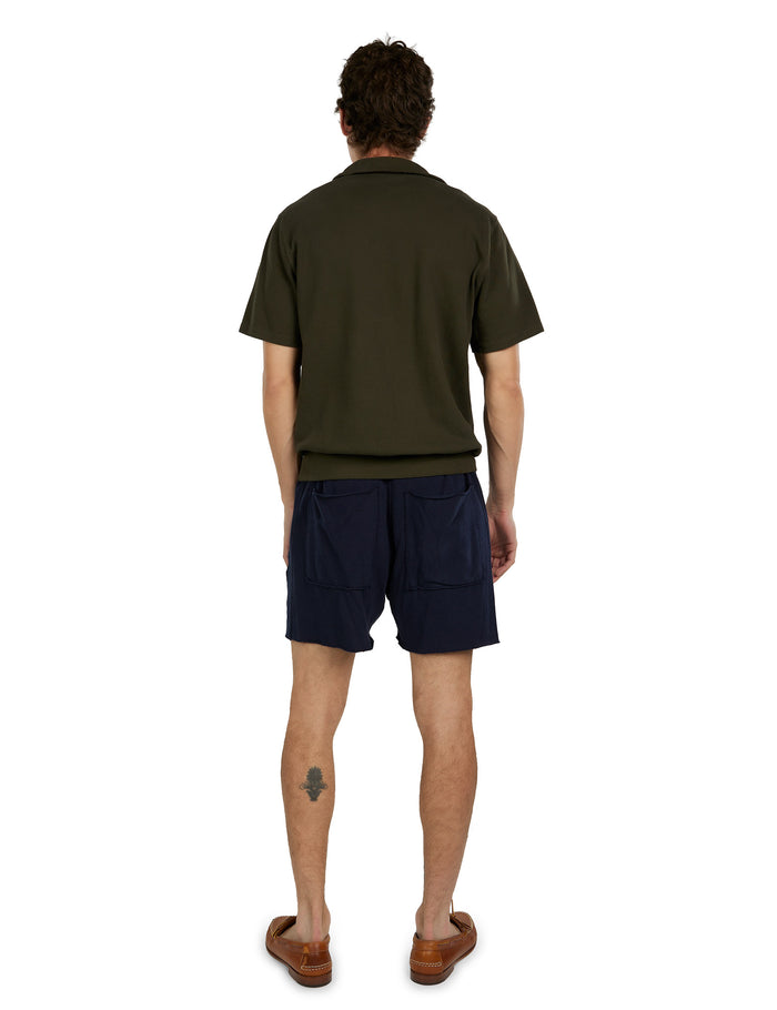 Les Tien Piqué S/S Banded Tennis Polo