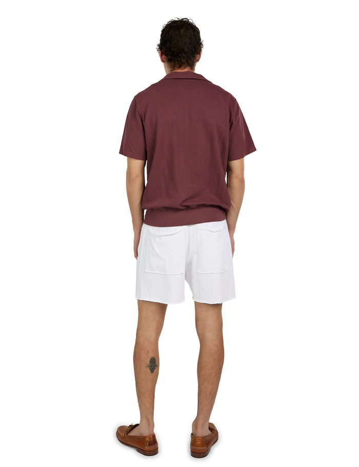 Les Tien Piqué S/S Banded Tennis Polo