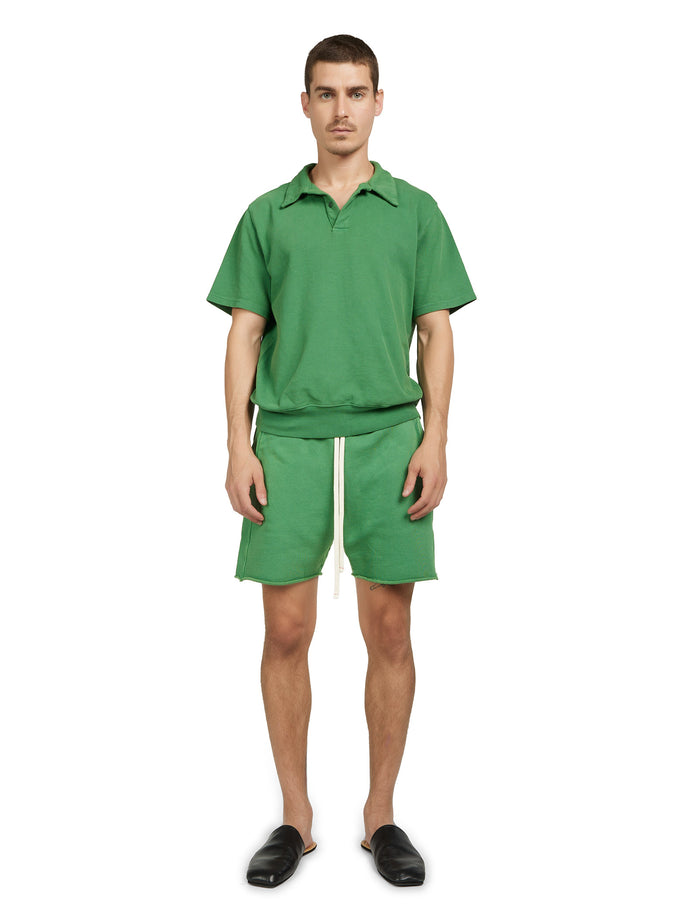 Les Tien Piqué S/S Banded Tennis Polo