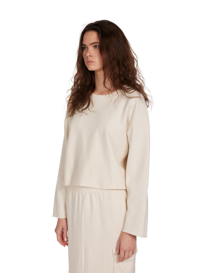 Les Tien Raven Raw Crop Crew