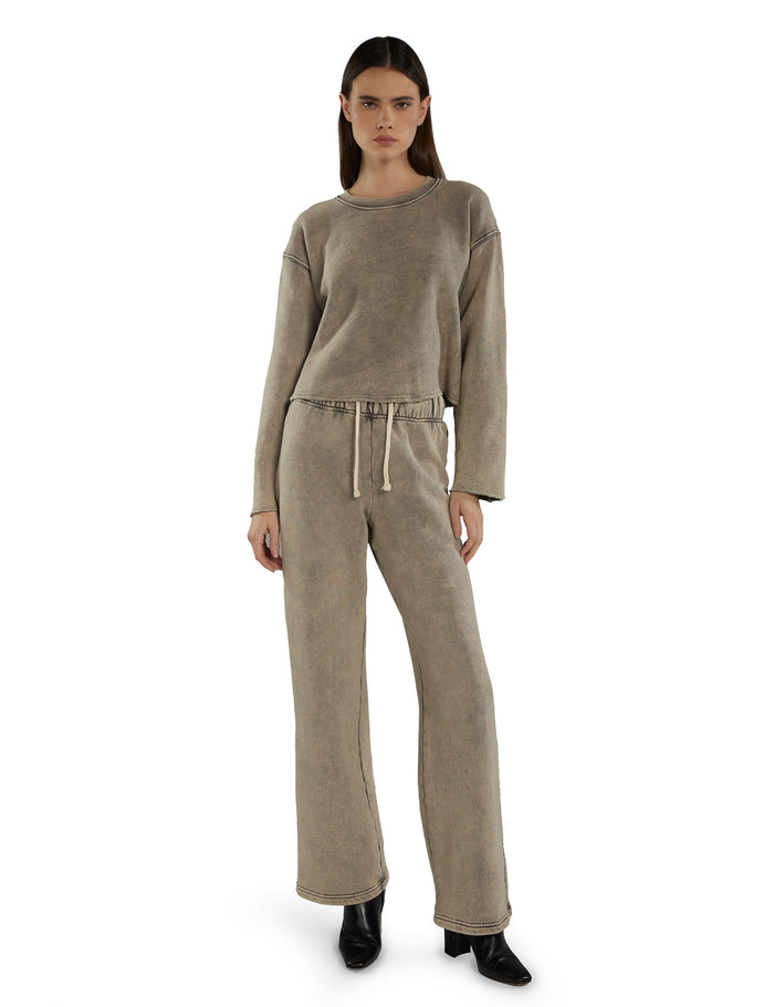 Les Tien Raven Raw Crop Crew