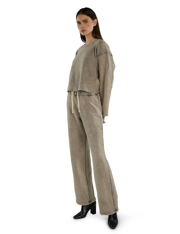 Les Tien Raven Raw Crop Crew