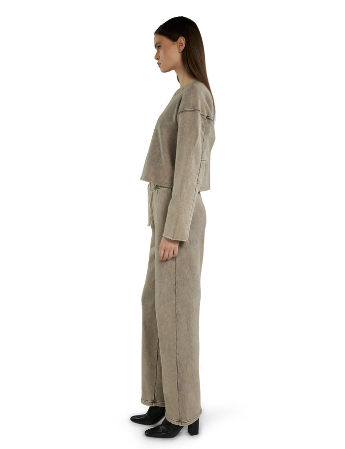 Les Tien Raven Raw Crop Crew