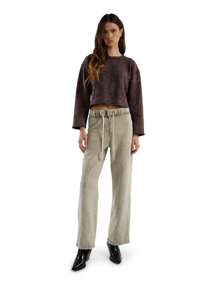 Les Tien Raven Raw Crop Crew